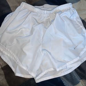 White Nike Shorts